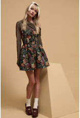 Promesa Floral Tapestry Mini Dress