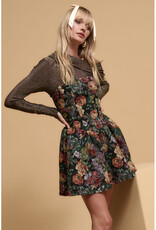 Promesa Floral Tapestry Mini Dress