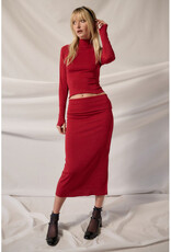 Promesa Shimmer Red Jersey Top