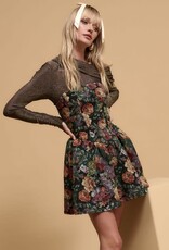 Promesa Floral Tapestry Mini Dress