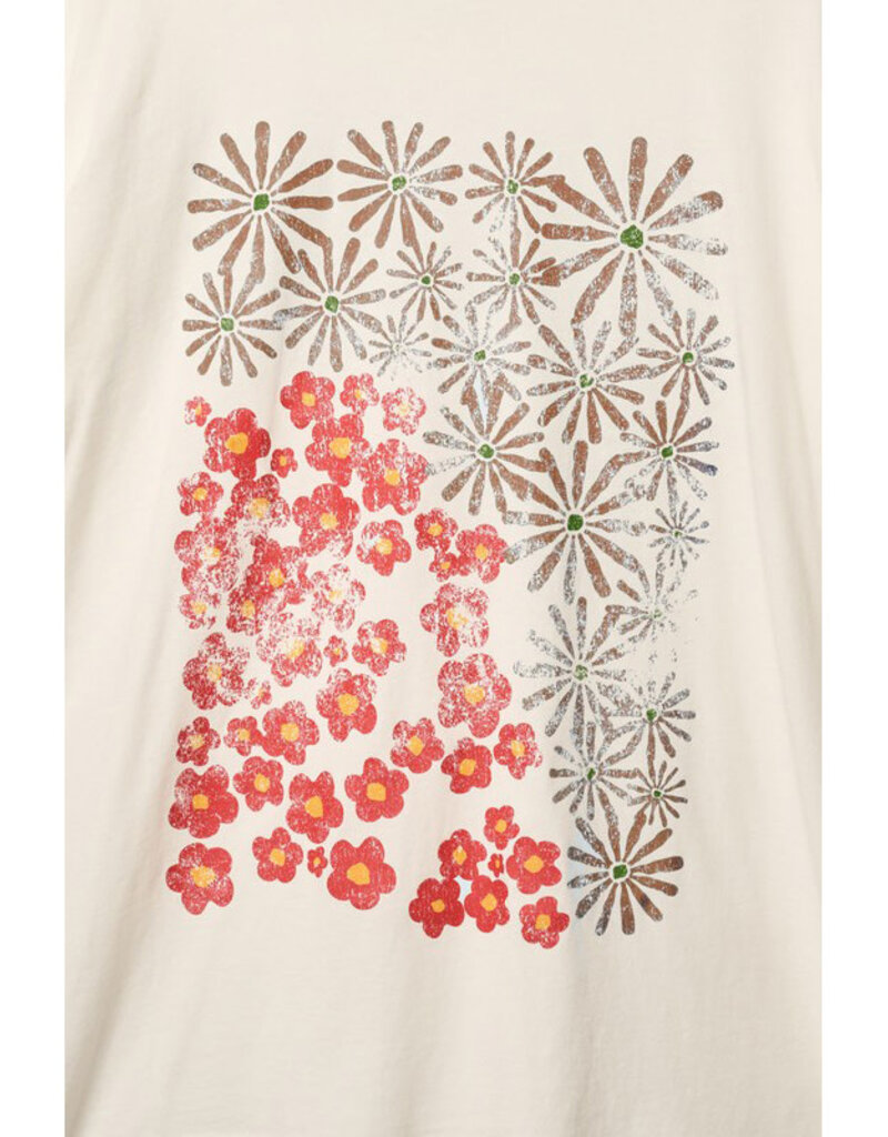 Promesa Floral Duo Slouchy Tee