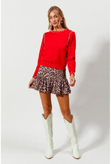 Promesa Leopard Mini Skirt