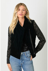 Mystree Velvet Puffer Vest