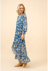 blue b. collection Blue Daisy Chiffon Midi Dress