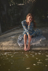 blue b. collection Blue Daisy Chiffon Midi Dress