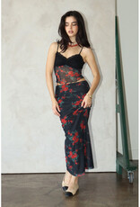 Bailey Rose Rose Mesh Maxi Skirt
