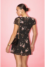 Bailey Rose Floral Chiffon Mini Dress
