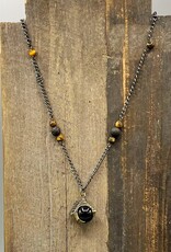 Coven Coven Claw Orb Beaded Necklace