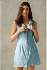 Storia Peter Pan Collar Mini Dress