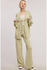 Mimosa Ribbed Knit Cardigan & Pants Set