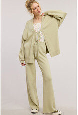 Mimosa Ribbed Knit Cardigan & Pants Set