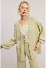 Mimosa Ribbed Knit Cardigan & Pants Set