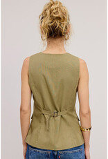 Mimosa Long Button Vest