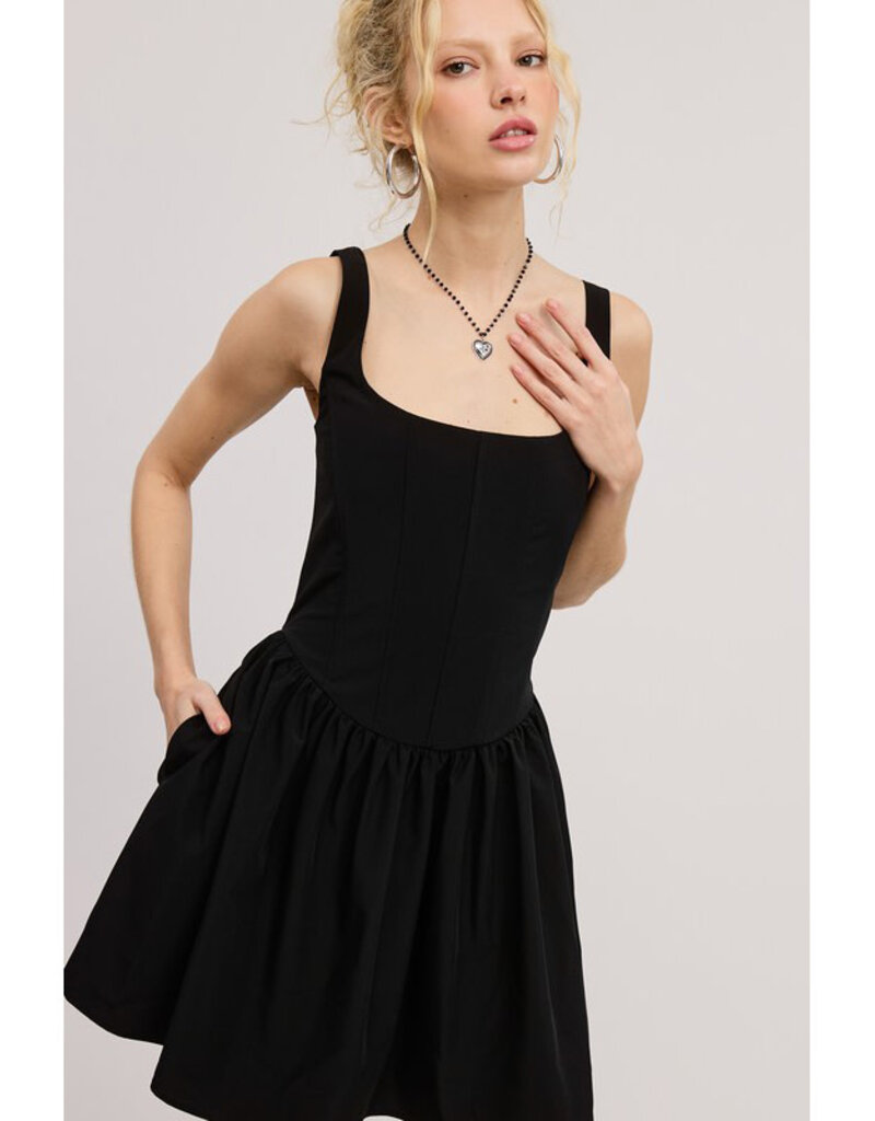 Mimosa Corset Mini Dress