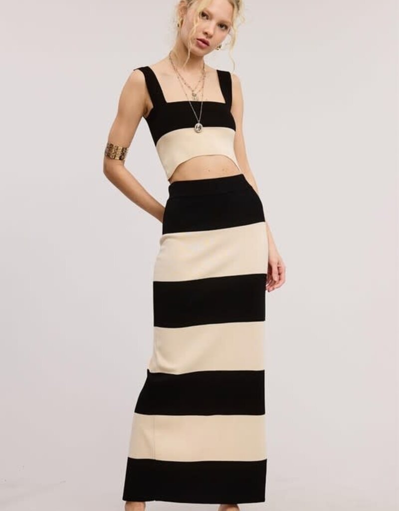 Mimosa Knit Tank & Maxi Skirt Set