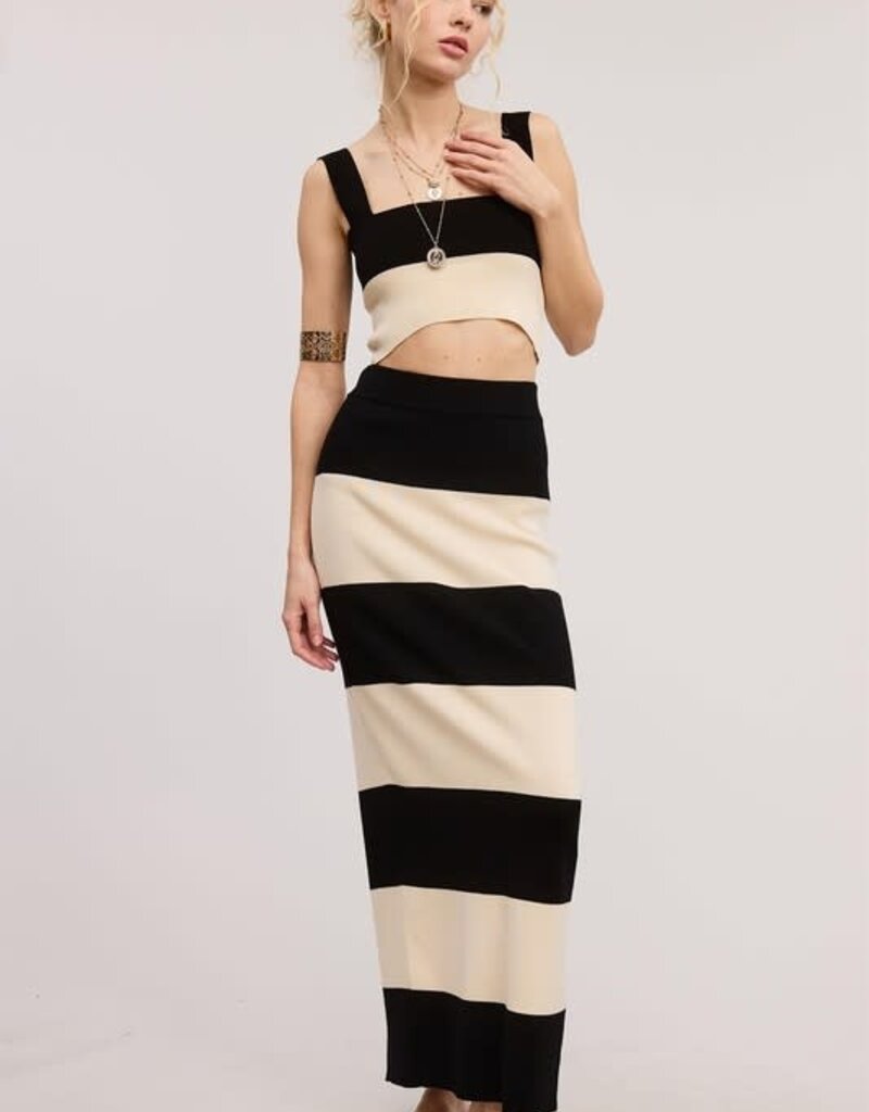 Mimosa Knit Tank & Maxi Skirt Set