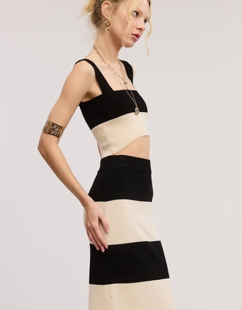 Mimosa Knit Tank & Maxi Skirt Set