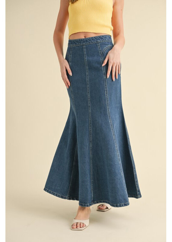 Camilla Denim Mermaid Skirt