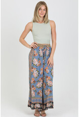 Angie Print Wide Leg Pants