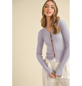 Camilla Violet Pearl Cardigan