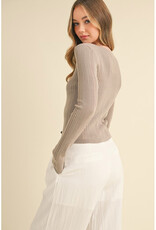 Camilla Violet Pearl Cardigan