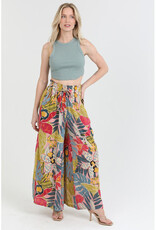 Angie Print Wide Leg Pants