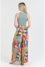 Angie Print Wide Leg Pants