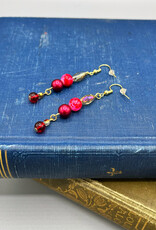 Coven Coven Beaded Gold Plated Earrings