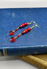 Coven Coven Beaded Gold Plated Earrings