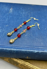 Coven Coven Beaded Gold Plated Earrings