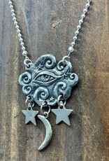Bird in the Sky Mind Has a Thousand Eyes Necklace