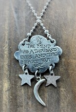 Bird in the Sky Mind Has a Thousand Eyes Necklace
