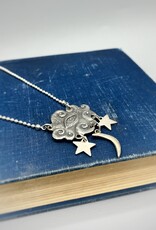 Bird in the Sky Mind Has a Thousand Eyes Necklace