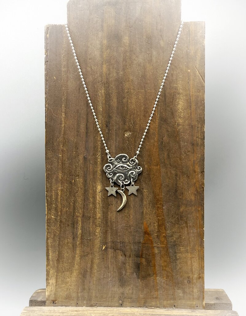 Bird in the Sky Mind Has a Thousand Eyes Necklace