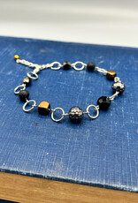 Coven Coven Beaded Bracelet Silver