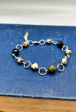 Coven Coven Beaded Bracelet Silver