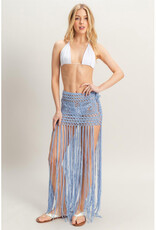 Hyfve Crochet Fringe Skirt
