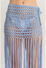 Hyfve Crochet Fringe Skirt