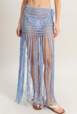 Hyfve Crochet Fringe Skirt