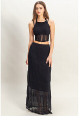 Hyfve Crochet Halter & Maxi Set