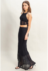 Hyfve Crochet Halter & Maxi Set