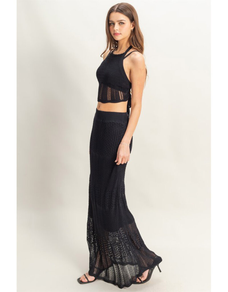 Hyfve Crochet Halter & Maxi Set