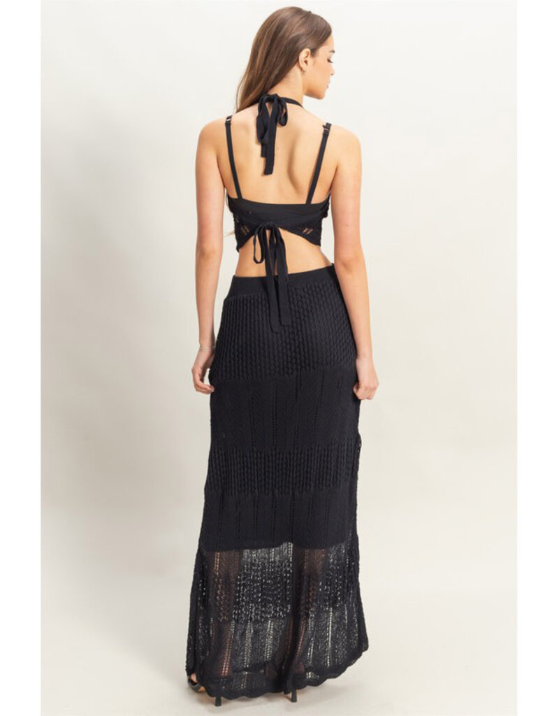 Hyfve Crochet Halter & Maxi Set
