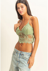 Hyfve Embroidered Lace Bralette
