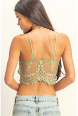 Hyfve Embroidered Lace Bralette