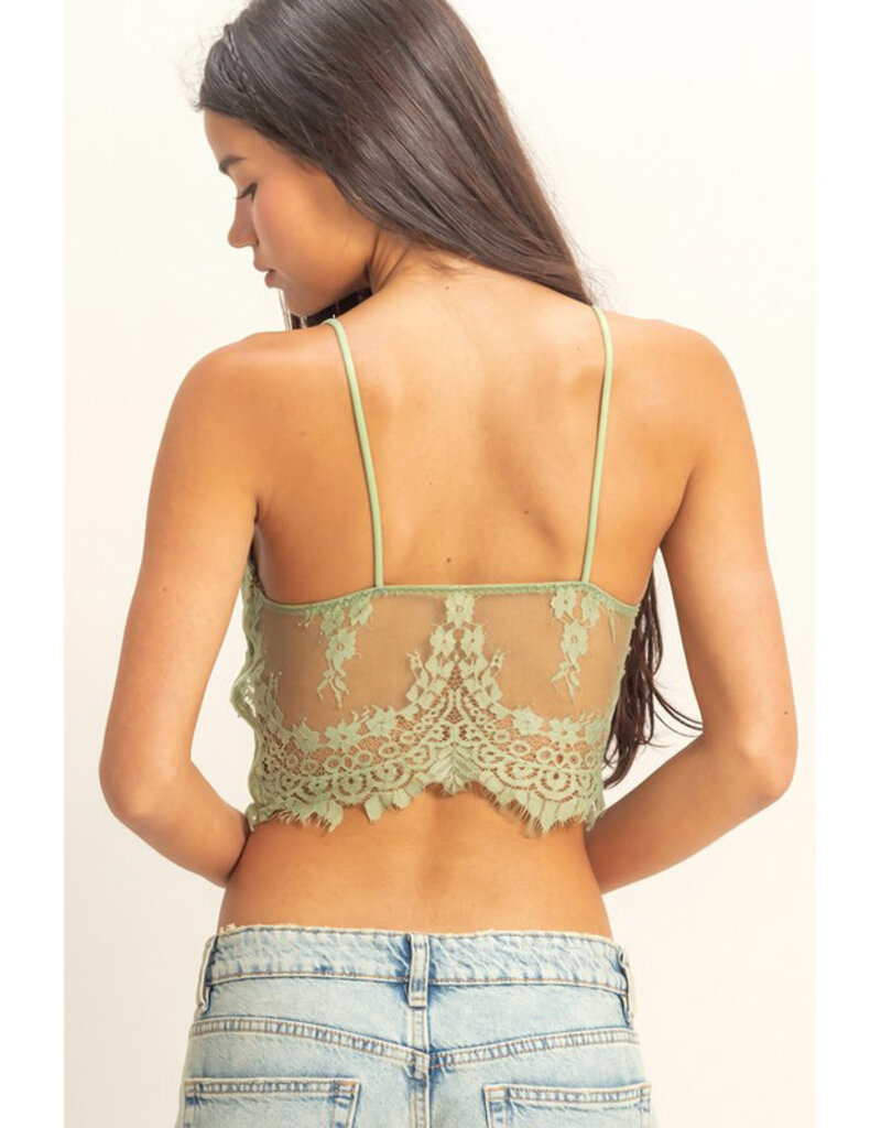 Hyfve Embroidered Lace Bralette