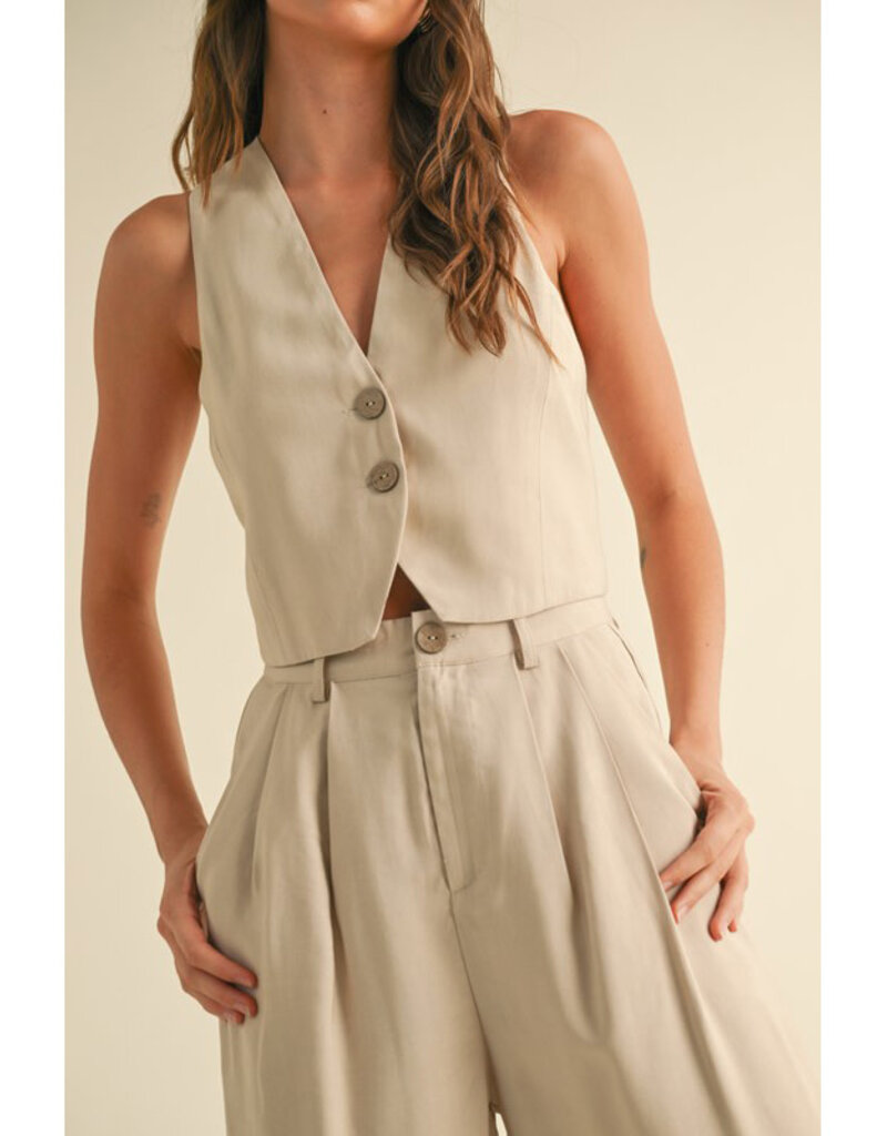 Miou Muse Cropped Vest