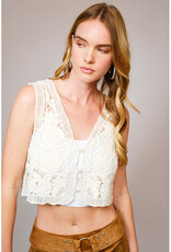 blue b. collection Crochet Vest