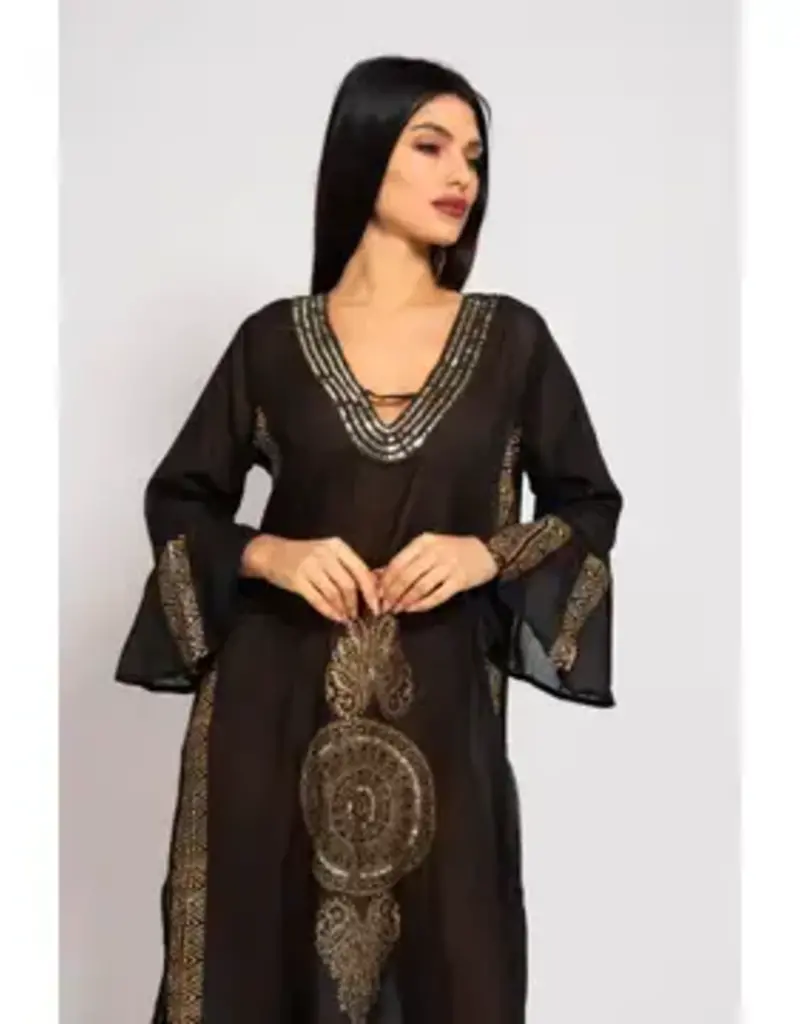 Fame Greece Long Boho Kaftan