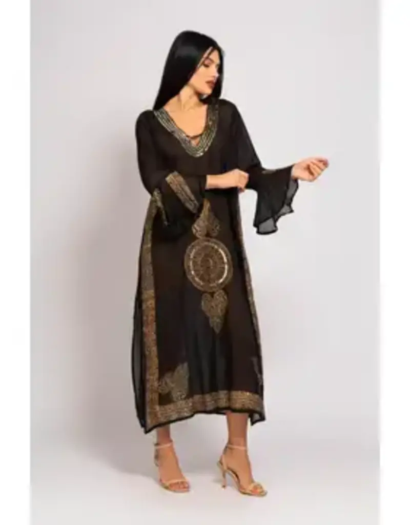 Fame Greece Long Boho Kaftan